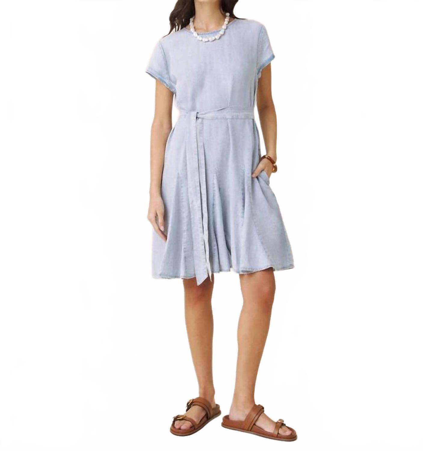 New Splendid Lydia Mini Dress In Indigo